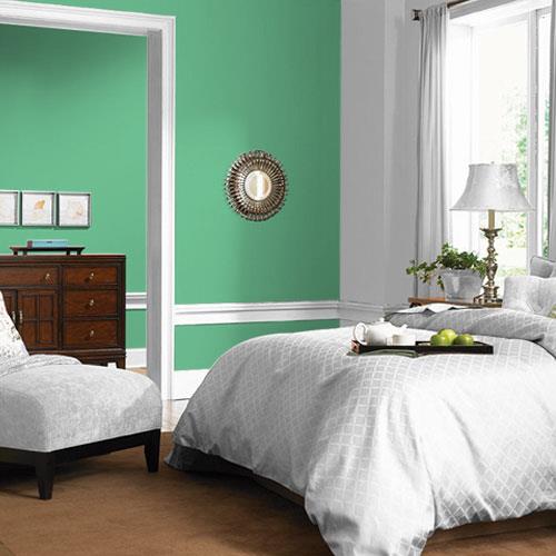 Whimsical Green - Glowing Emerald Paint Color | PPG Paints 90GY 42/355